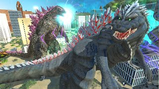 Godzilla 2024 vs. Godzilla Ultima (Singular Point)  Animal Revolt Battle Simulator