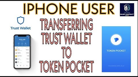IPHONE USER - Transferring TRUST WALLET to TOKEN POCKET