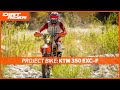 2019 KTM 350 EXC-F Project Bike Riding Impression