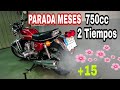 ⚡ARRANCAMOS SUZUKI GT 750 2 tiempos🚀💨 Moto Parada meses🛠️ 1ª Parte