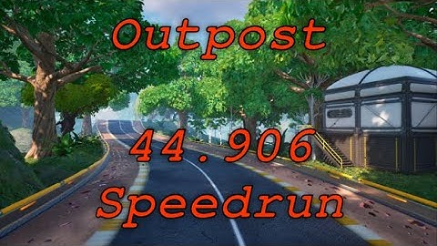 (Rocket Racing) Outpost 44.906 Speedrun (No Glitch)