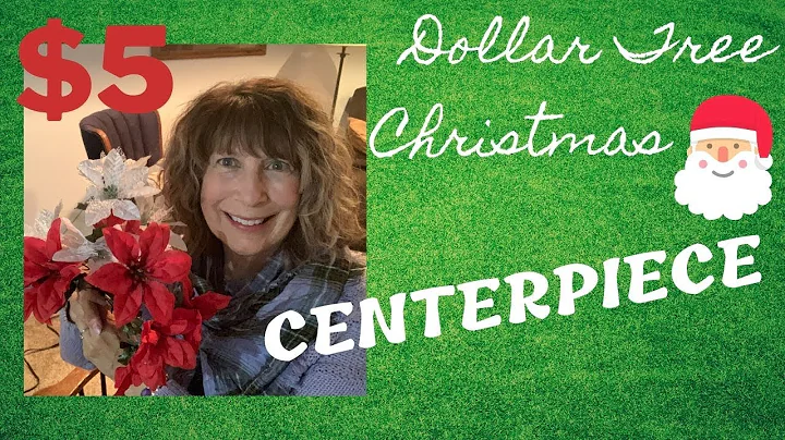 $5 Dollar Tree Christmas Centerpiece Challenge🎄🎅🏻