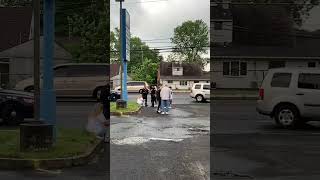 Crash Along New Falls Road In Levittown