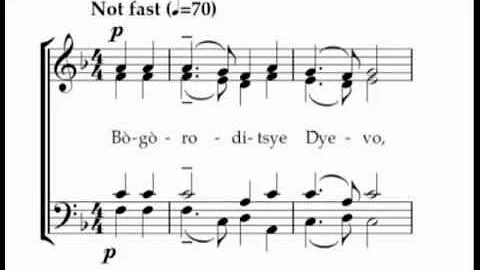 Bogoroditse Dyevo Raduisya (Ave Maria)  - Sergei R...