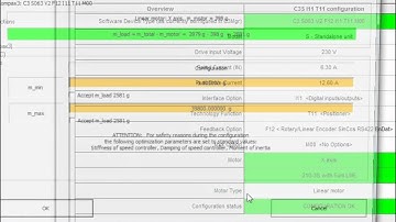Parker Compax3: How to tune a linear servo motor