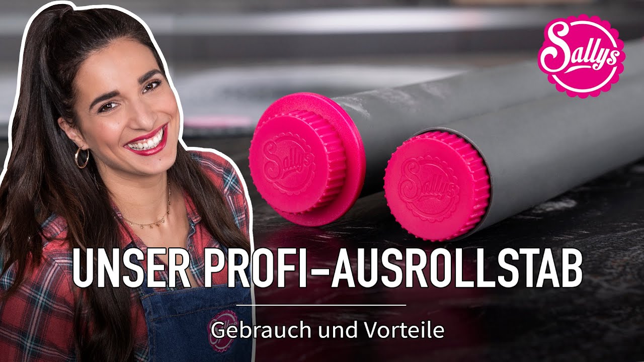 Sallys Profi Ausrollstab 50 cm