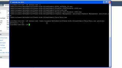 YouTube   How to power off an unresponsive VMware ESX virtual machine
