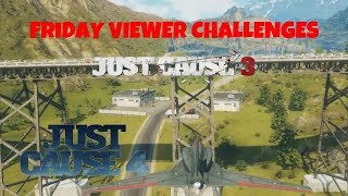 Just Cause Friday Viewer Challenges