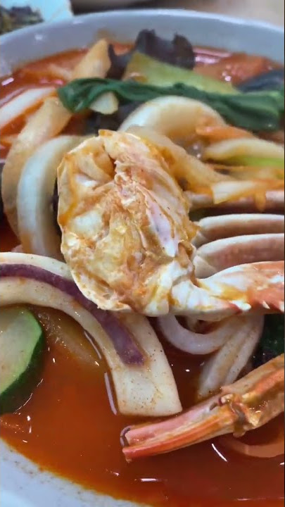 Seafood Jjampong in Korea 2022
