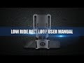 Amomax User Manual | Low Ride Belt Loop| Low Ride Holster