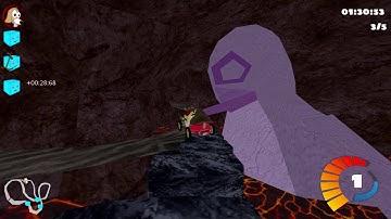 SuperTuxKart 0.9.3 SuperTux Canyon reverse