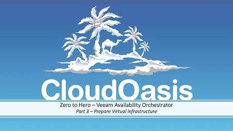 P3 - Veeam Availability Orchestrator - VMWare Tags