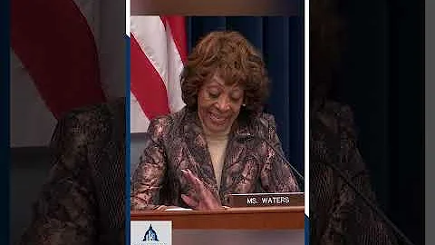12/10/2025 - Ranking Member Waters: : “The Stakes Are Too High, The Risks Too Great, And..."