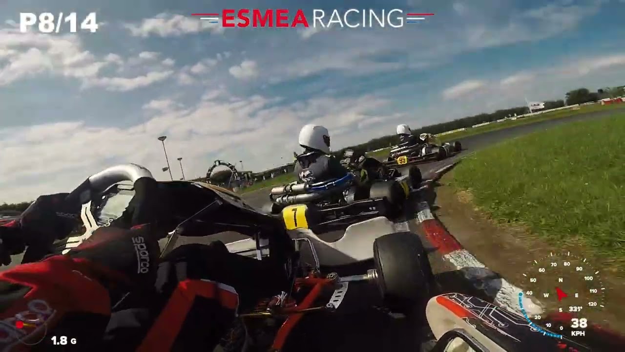 MY FIRST 2-STROKE RACE - P12 to P5 - Club race Strijen