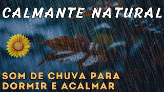 CALMANTE NATURAL, SOM de CHUVA para DORMIR e ACALMAR com TROVOADAS Isoladas RELAXANTES