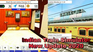 Indian Train Simulator New Update 2020 New Coach Android Gameplay screenshot 3