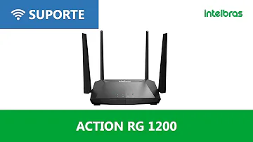 Como entrar no roteador ACtion RG 1200?
