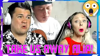 Americans react to 'ALIP BA TA Scorpions - You and I (COVER gitar)' THE WOLF HUNTERZ Jon and Dolly