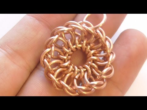 How to make a famous russian pendant? Chainmail lesson.