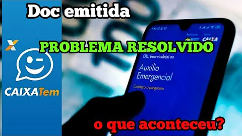 O que significa quando aparece Doc emitido no caixa tem?