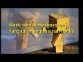 Lirik lagu selamat tinggal kawan