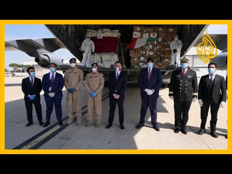 للمساعدة في مواجهة #كورونا.. جسر جوي طبي بين قطر وإيطاليا