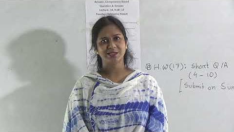 Class: Five, Subject: Elementary Science (Lecture: 18, H.W: 17), Topic: Ch-10: S/Q & C/B/Q- Answer