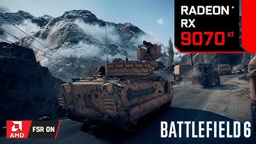 RX 9070 xt 16gb + Ryzen 7 9800x3D | Battlefield 6 | 4k
