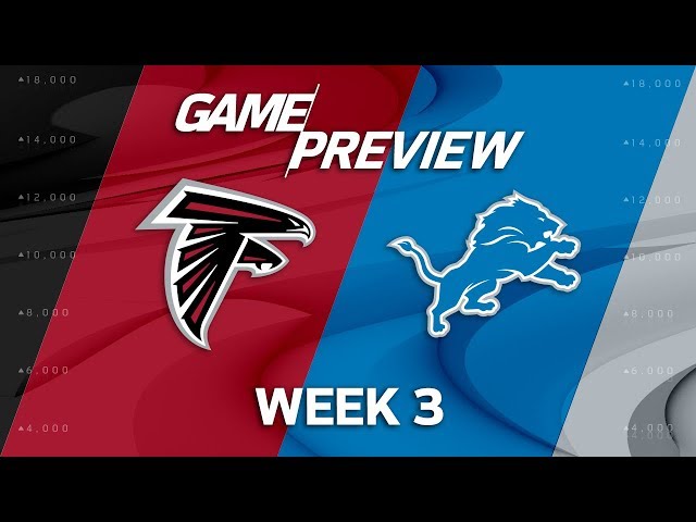 atlanta falcons and detroit lions