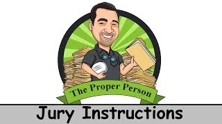 Legal Nuts And Bolts: Jury Instructions