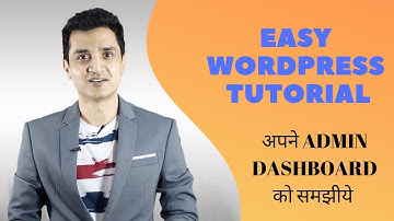 WordPress Tutorials for Beginners - Dashboard/Admin Panel (Part 1) Add Post/Pages/Categories/Tags