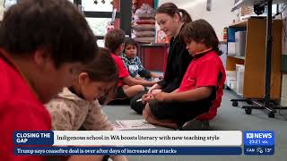 Indigenous school in WA boosts literacy with new teaching style