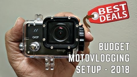 BEST BUDGET ACTION CAMERA FOR MOTO VLOGGING | Gitup Git2 Pro UNBOXING