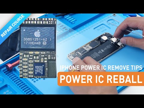 Repair Course   iPhone Power IC Remove - Reball Tips