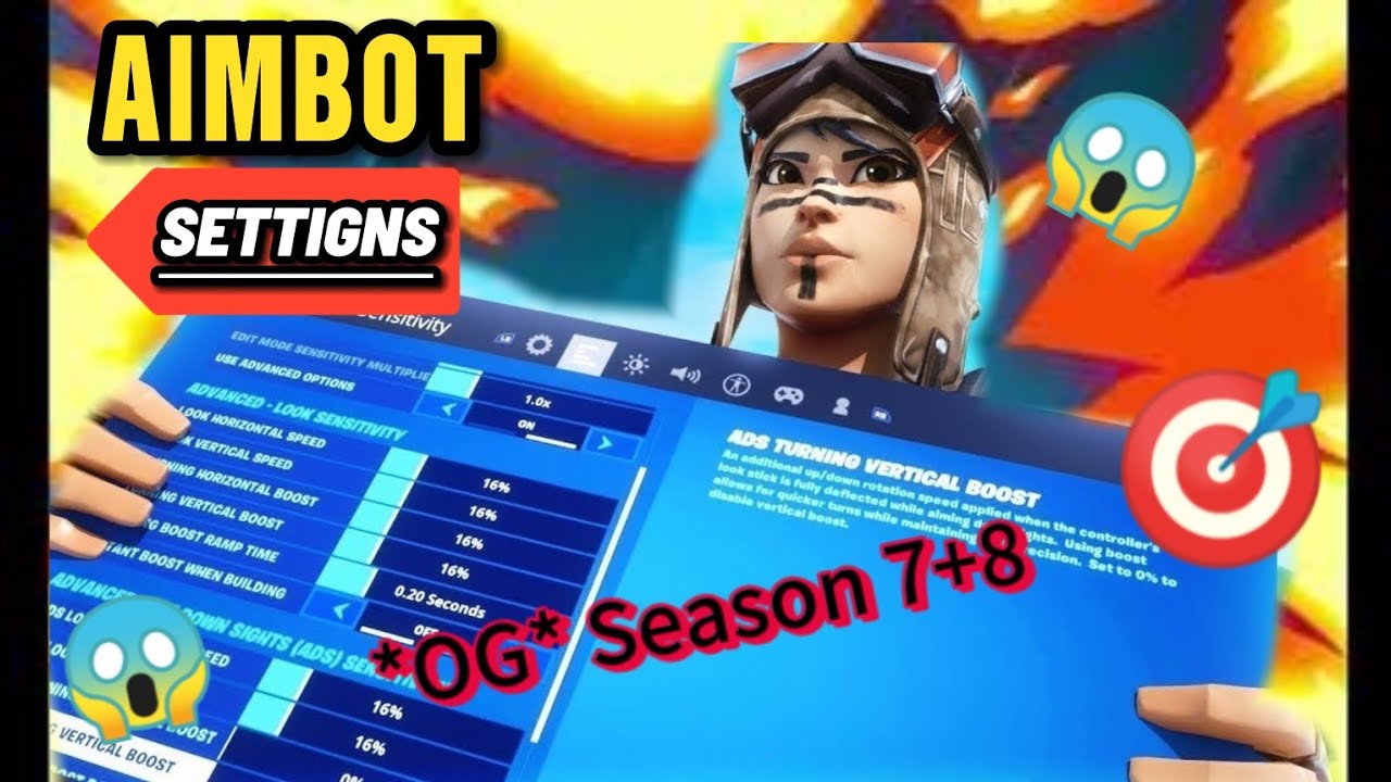 Try *NEW* best Controller Aimbot settings ! *OG* season 7 (PS4/PS5/XBOX ...