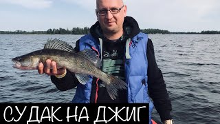 Рыбалка Одной Приманки. Судак с Лодки на Джиг