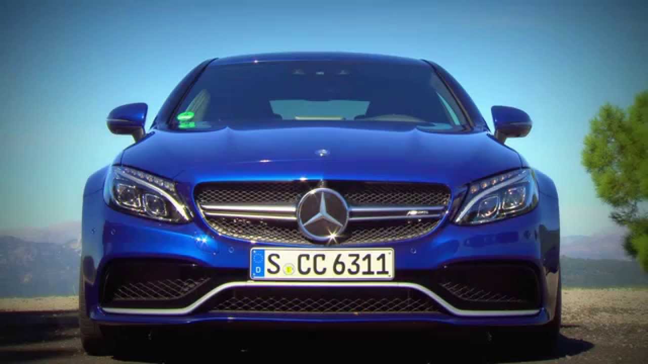 New 2016 Mercedes C 250 d Coupé - Driving Scenes - YouTube