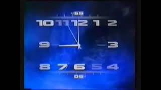 Часы Первого канала вечерняя версия (2000-2011) (reverse)