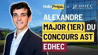 Alexandre Major Du Concours Ast De Ledhec - Hello Prépa - Prépa N1 Des Ast