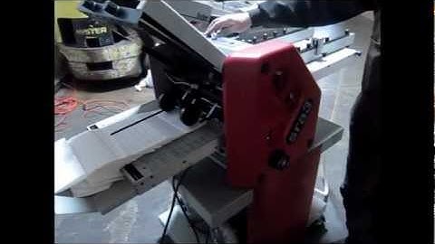 Challenge SRA3 Air Fed Tabletop Paper Folder