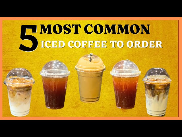 A barista's guide on how to make iced coffee from hot coffee