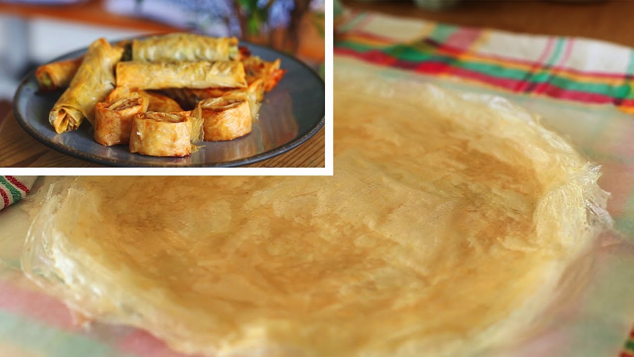 Pâte de dyoul / brick / melsouka maison "Nems" et feuilletés YouTube