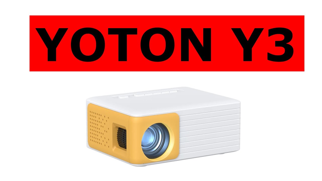 Mini proyector led para niños Yoton Y3 por 53,97€.