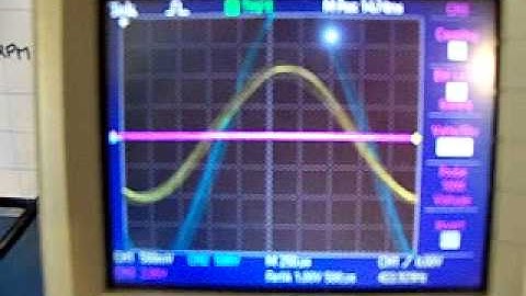 SIEMENS Infinite Efficiency ReGenX Generator Sine Wave Delay Confirmation Video 1