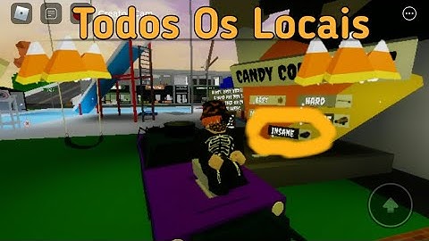 [Roblox]Brookhaven RP🏡 Todos Os Locais Dos Doces Do Modo Insane.