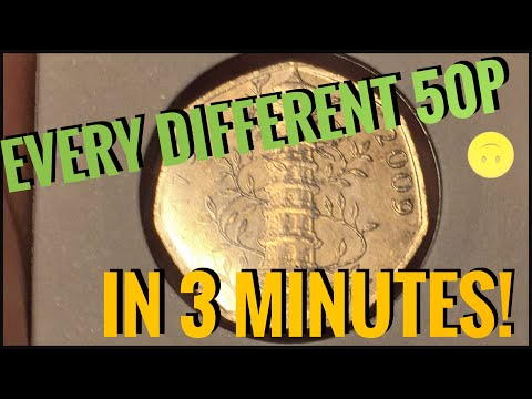 EVERY 50p Coin (All 69!) That You Can Collect (UK Circulation)