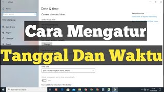 Cara Atur Tanggal Dan Waktu