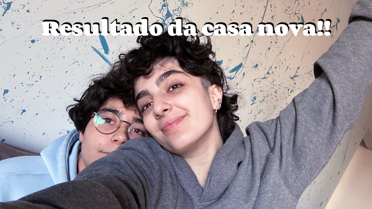 Vem ver como ficou a pintura e os móveis da casa nova! 