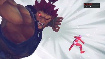 USF4 gameplay! CPU vs CPU!