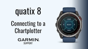 quatix® 8 | Connecting to a Chartplotter | Garmin Support